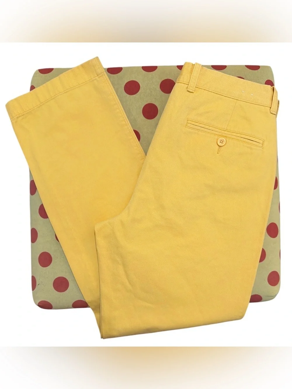 J. Crew Yellow Men's Chino Pants